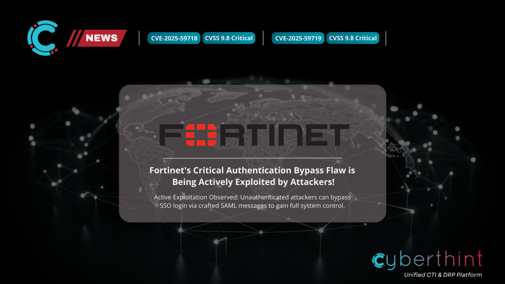 Actively Attacks Observed on FortiGate Devices (CVE-2025-59718 & CVE ...